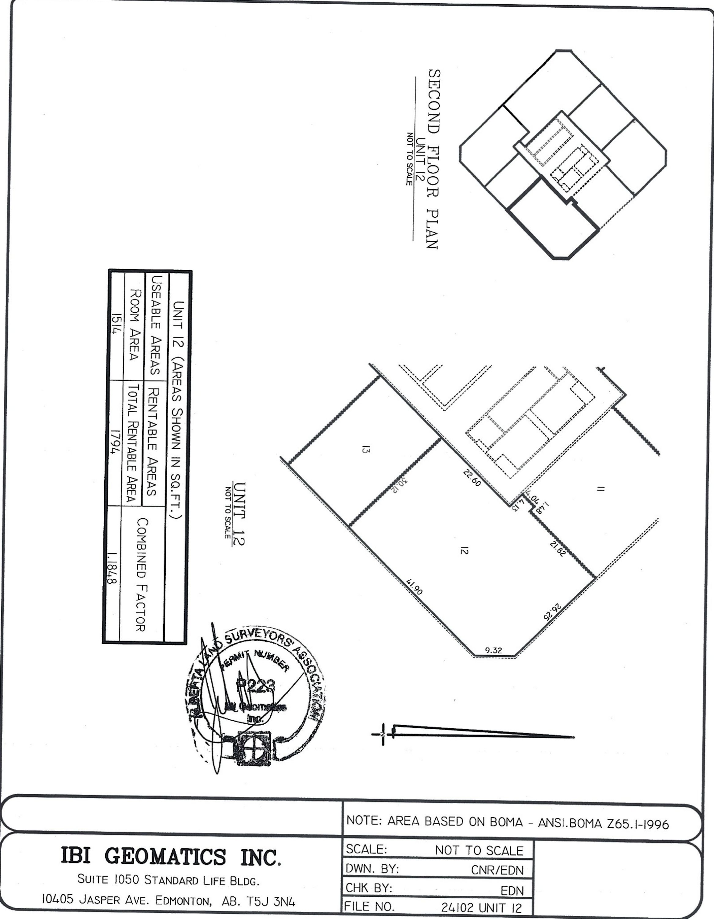 Suite 12 floor plan thumbnail
