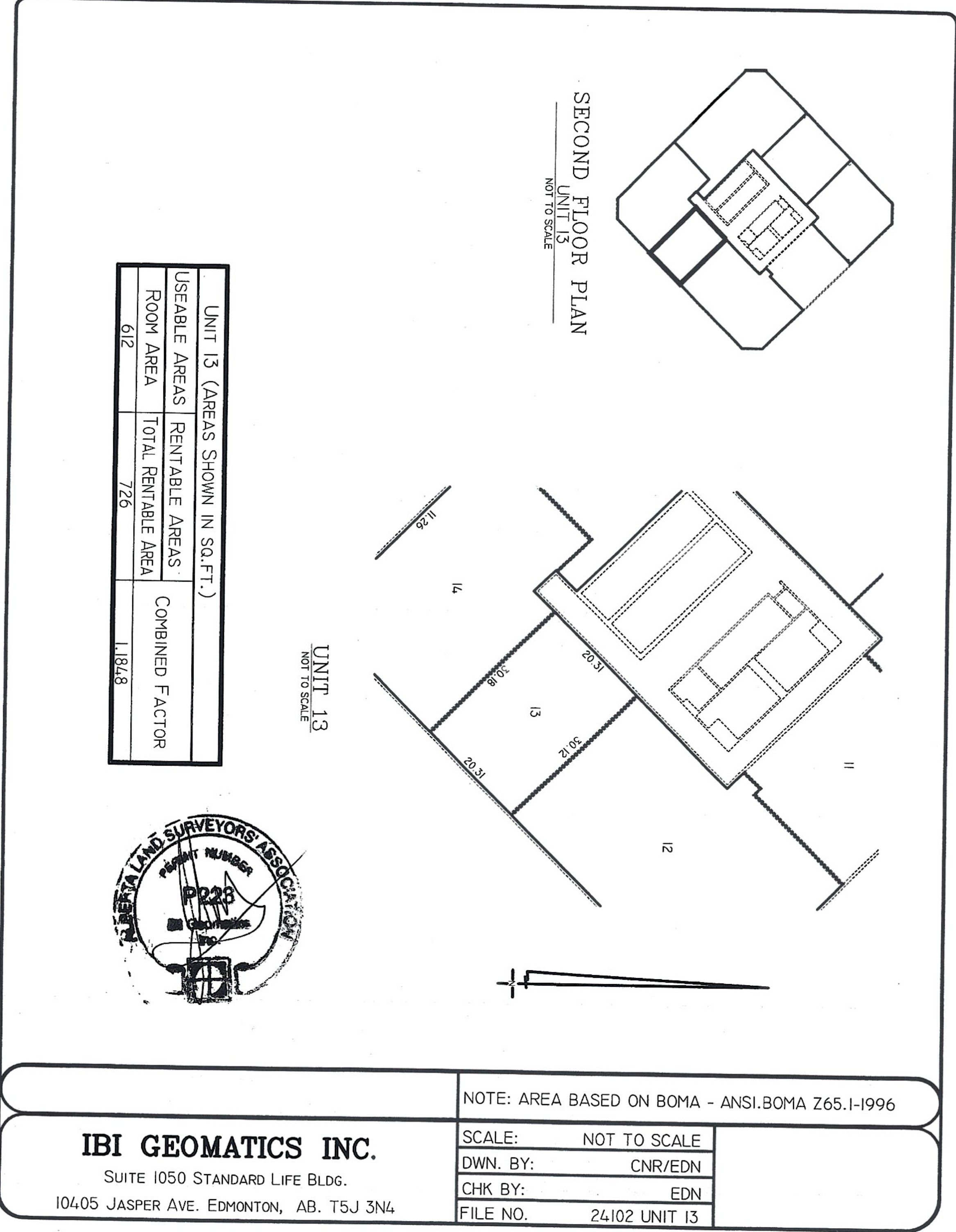 Suite 13 floor plan thumbnail