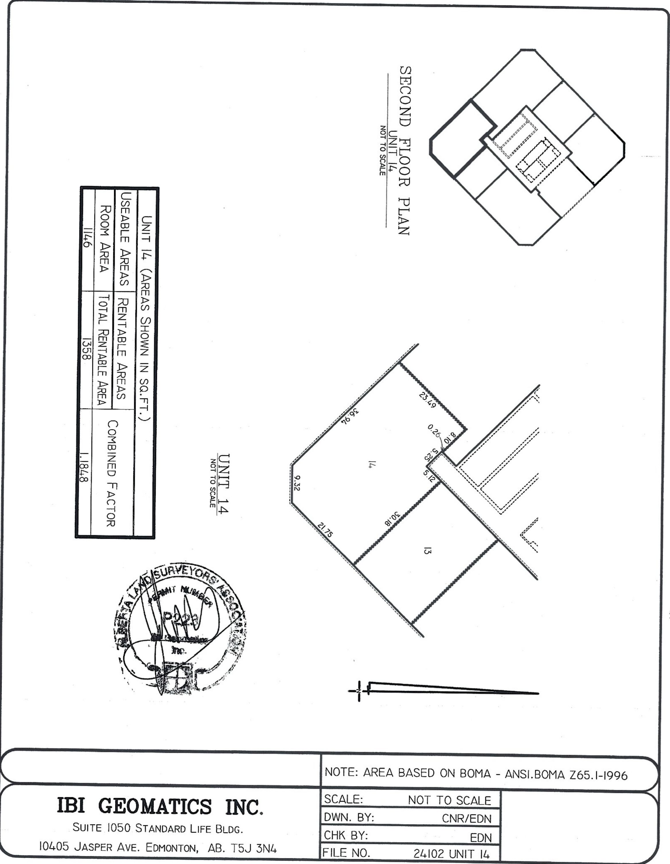 Suite 14 floor plan thumbnail
