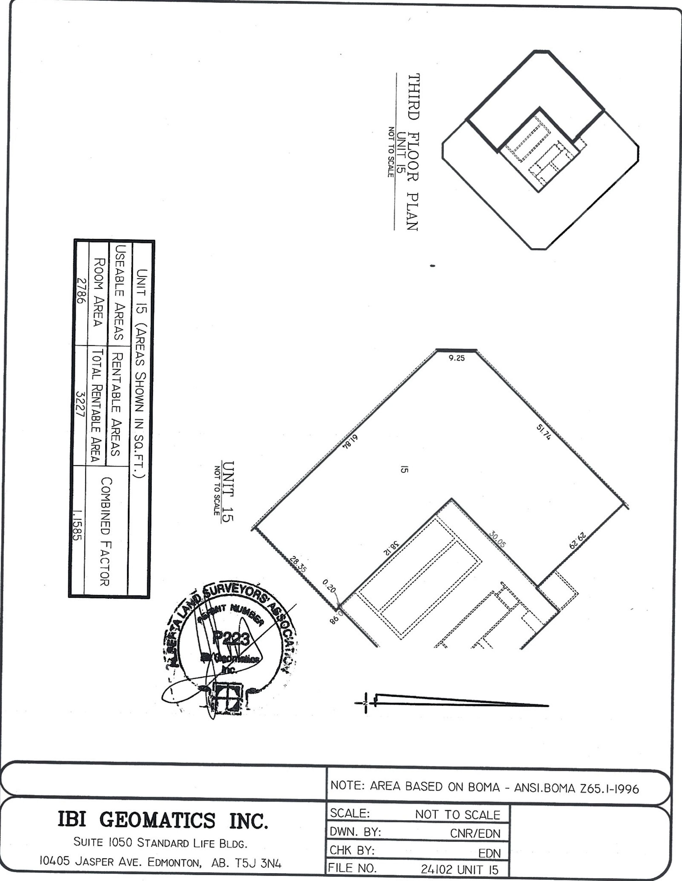 Suite 15 floor plan thumbnail