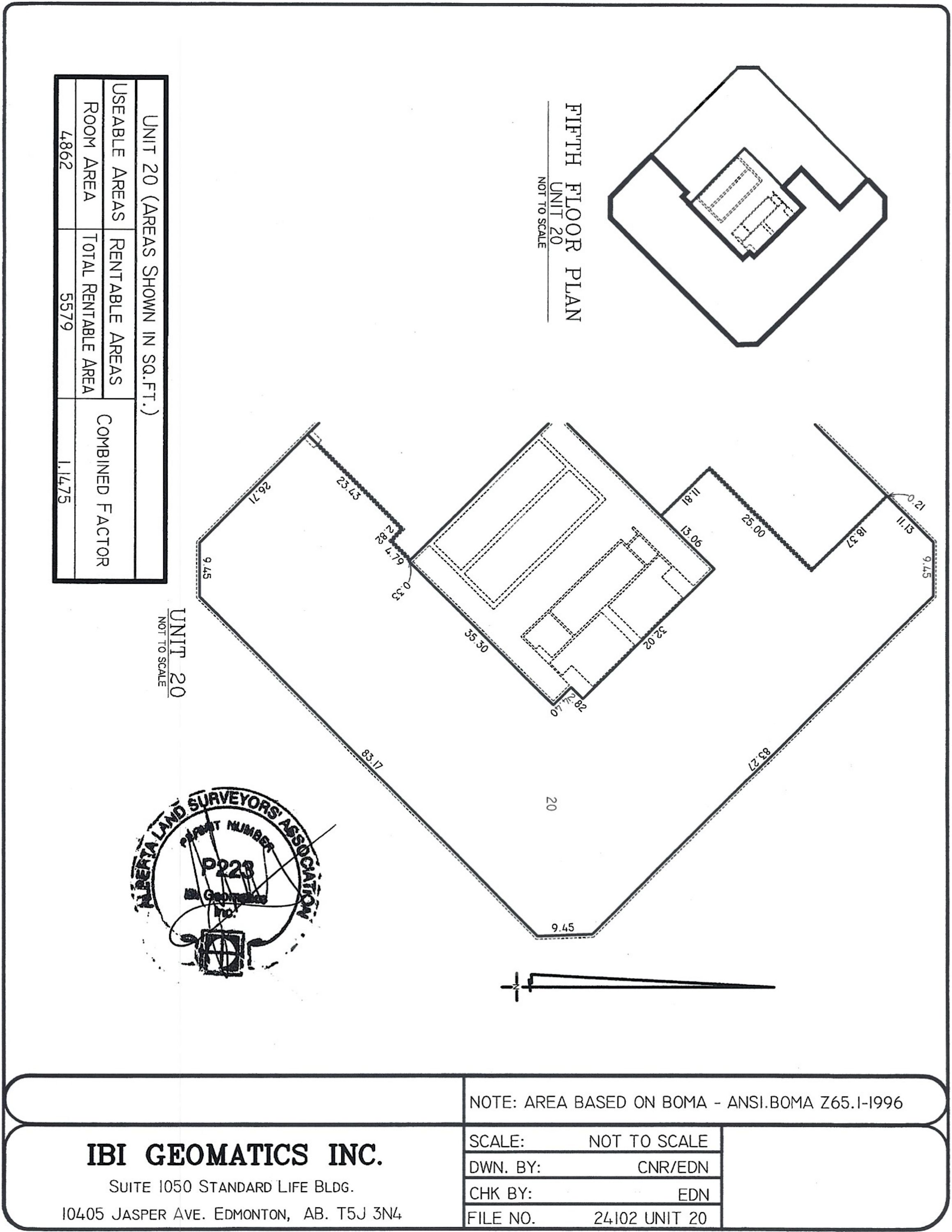 Suite 20 floor plan thumbnail