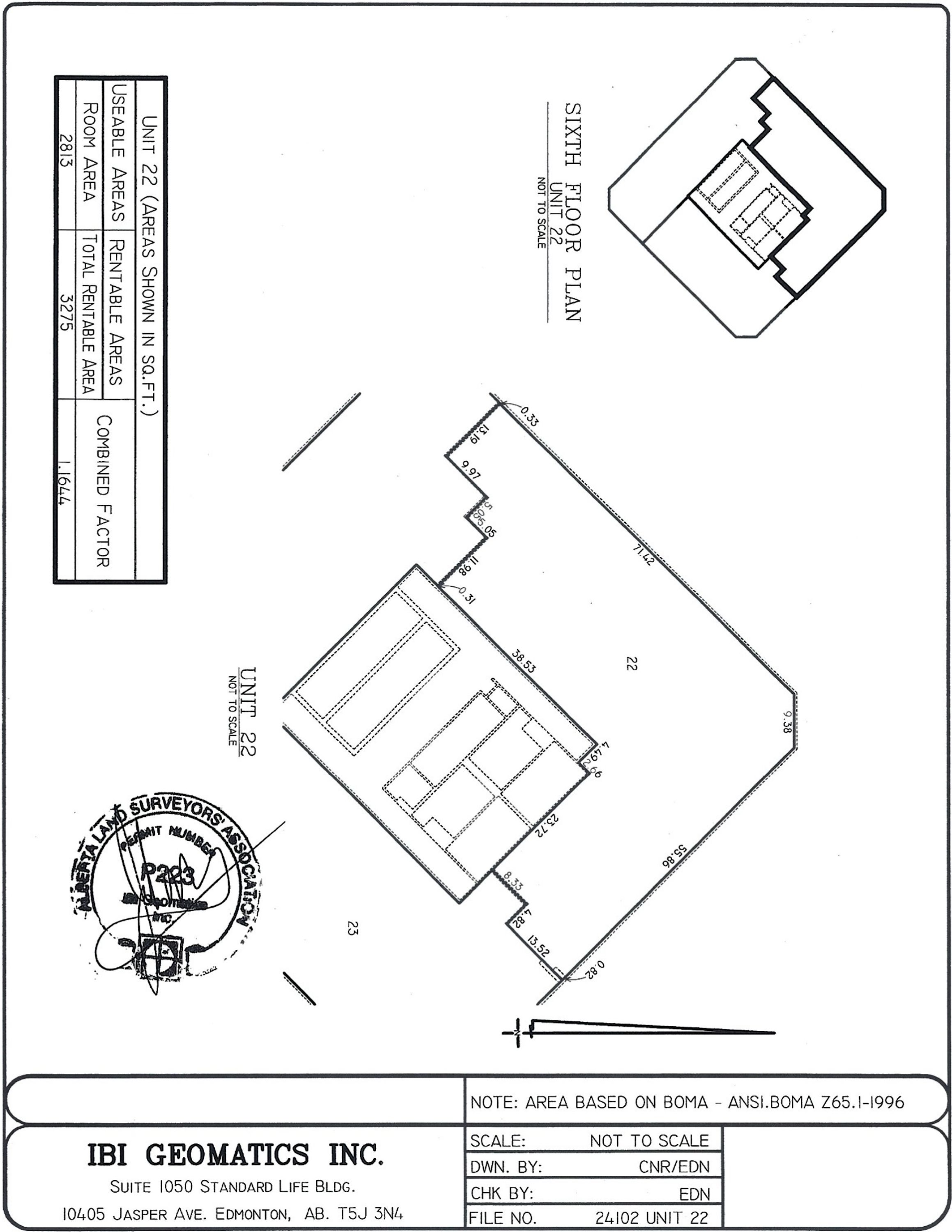 Suite 22 floor plan thumbnail