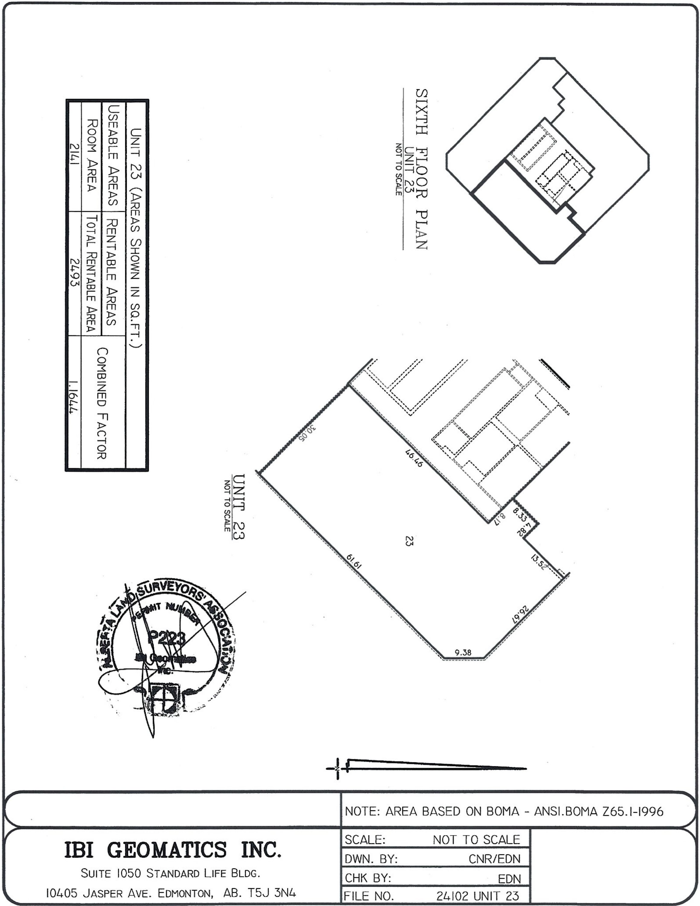 Suite 23 floor plan thumbnail