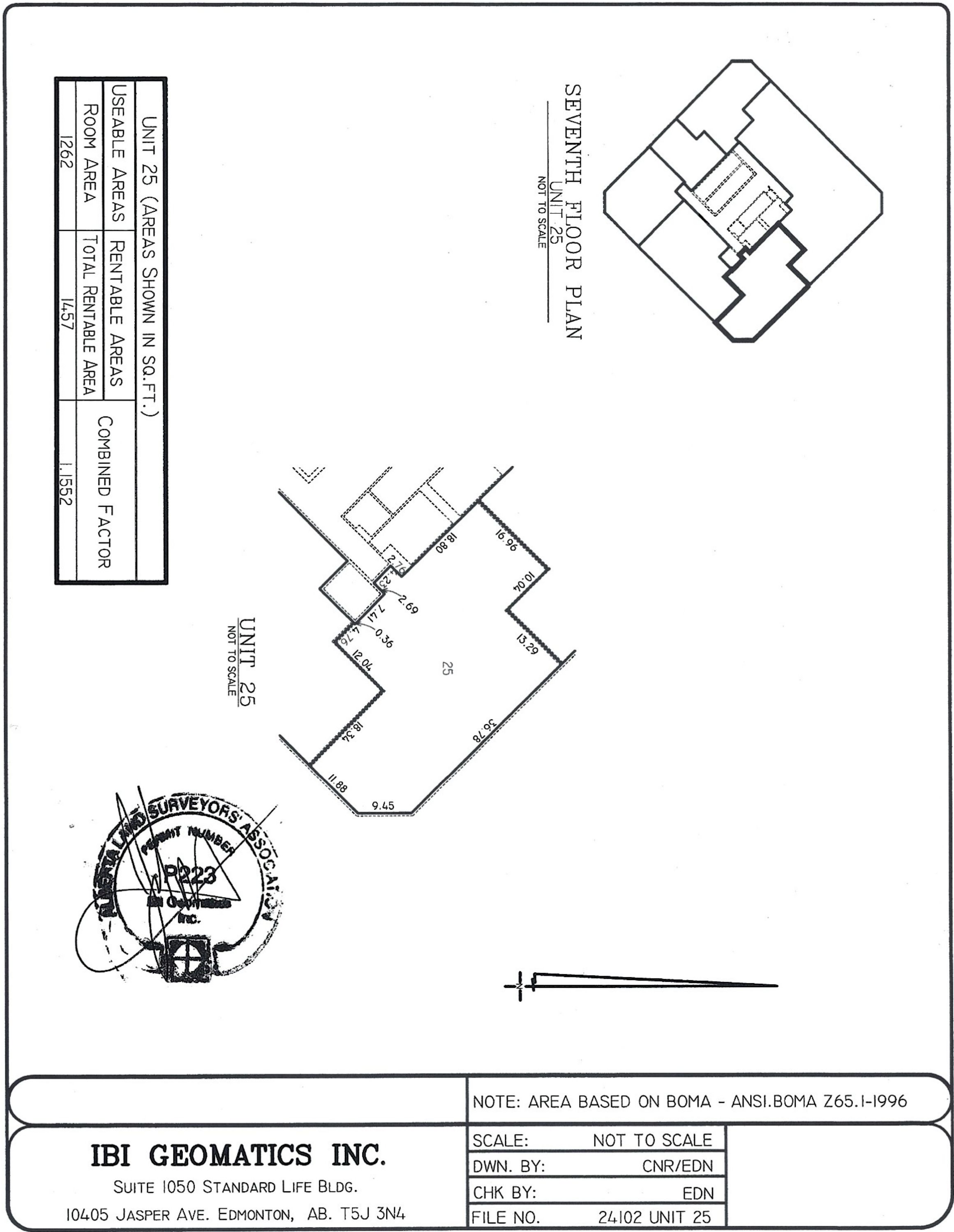 Suite 25 floor plan thumbnail