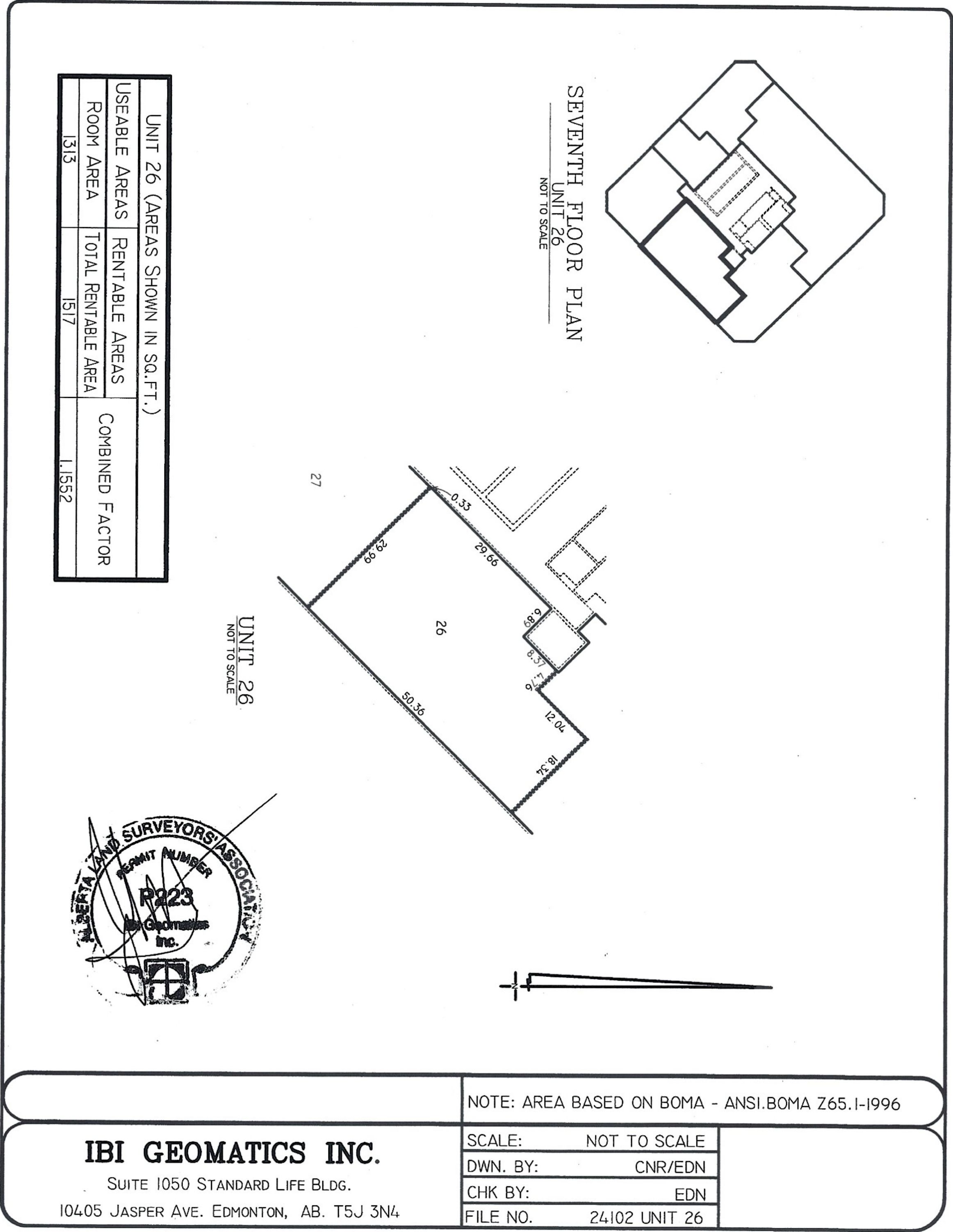 Suite 26 floor plan thumbnail