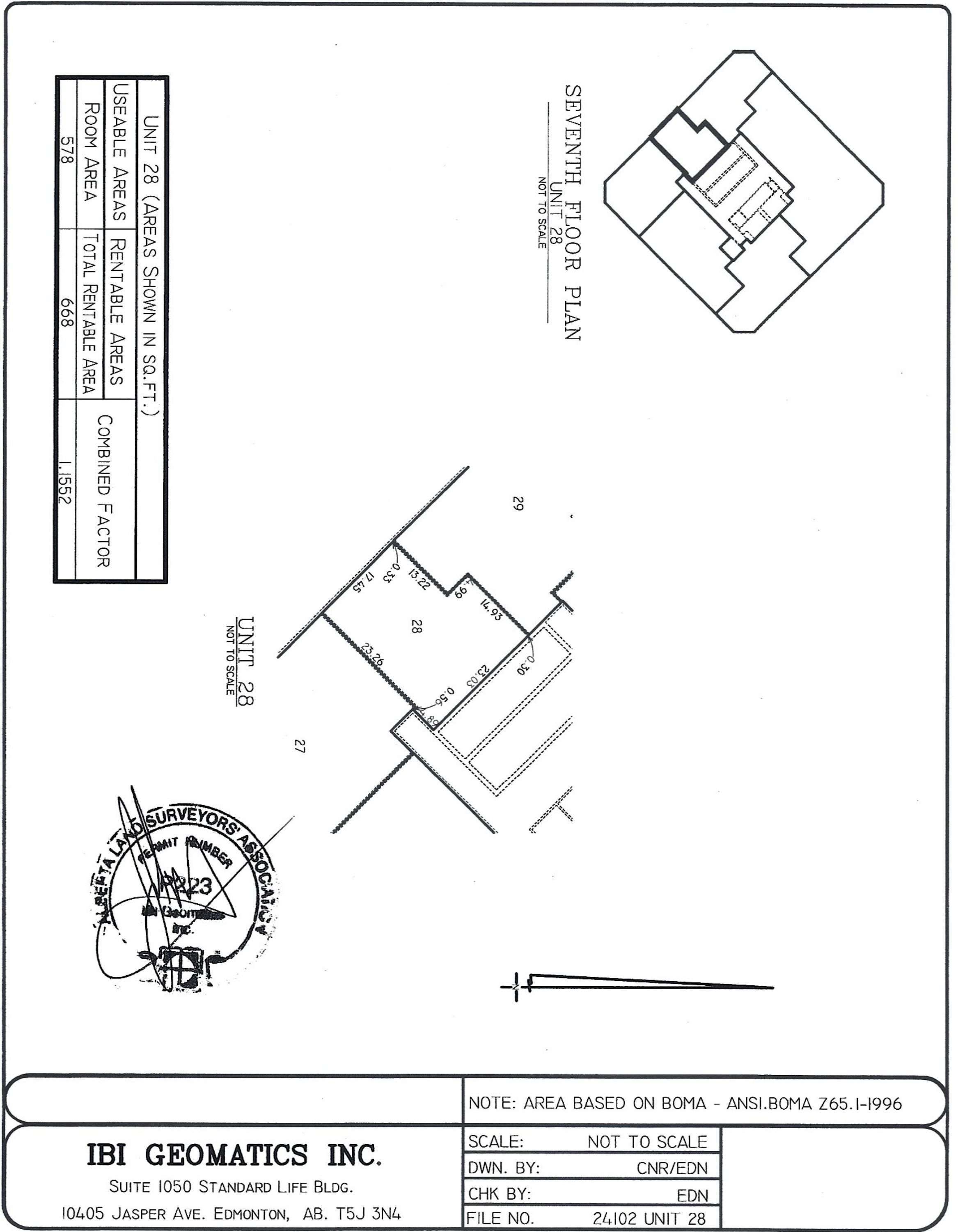 Suite 28 floor plan thumbnail