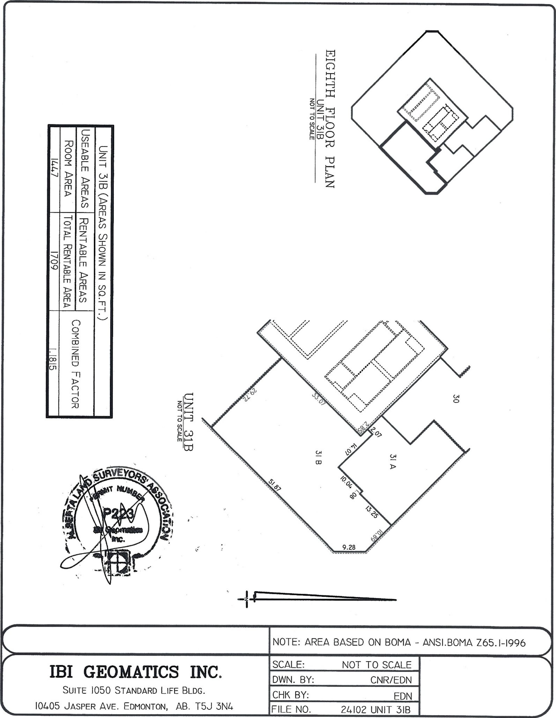 Suite 31B floor plan thumbnail
