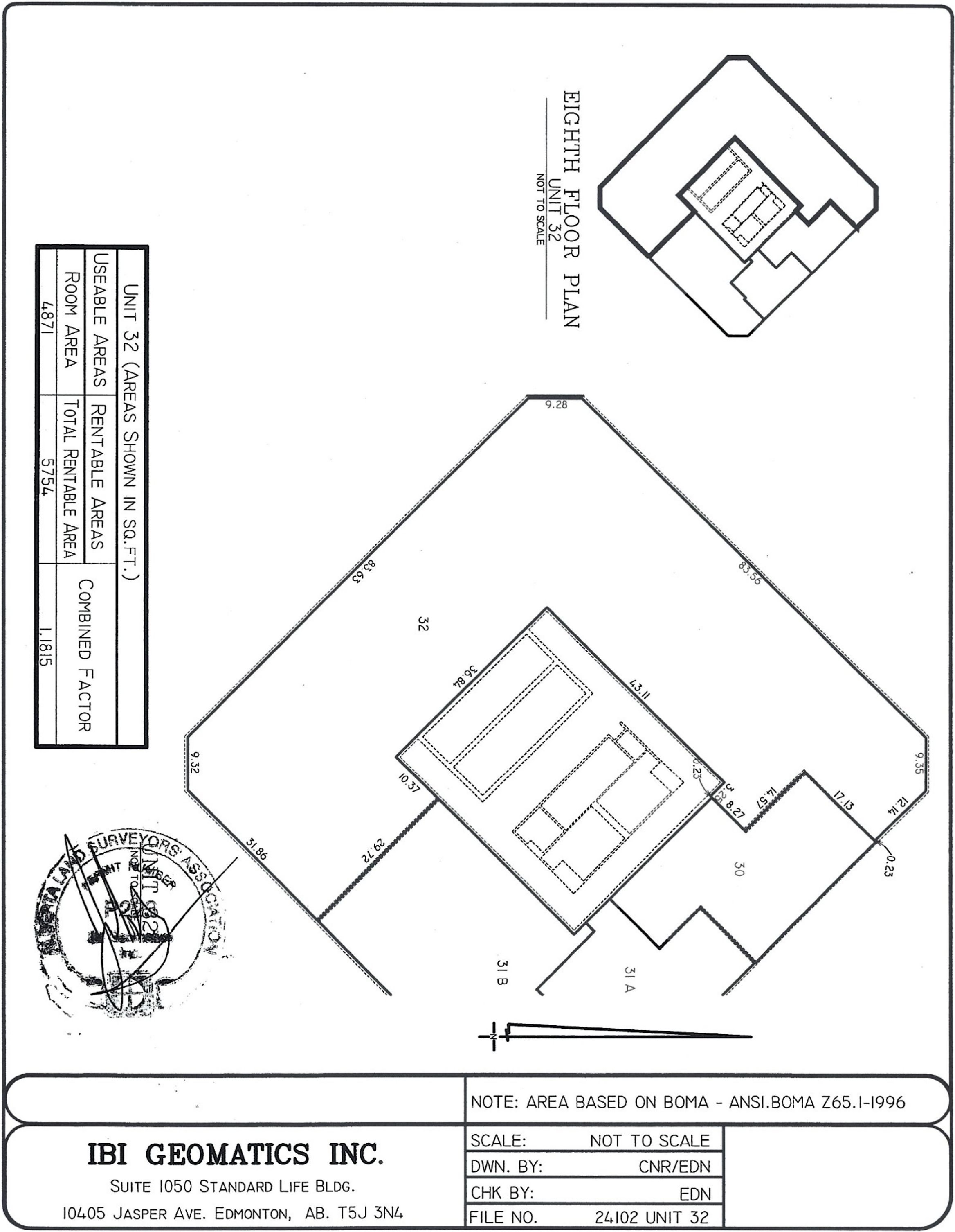 Suite 32 floor plan thumbnail