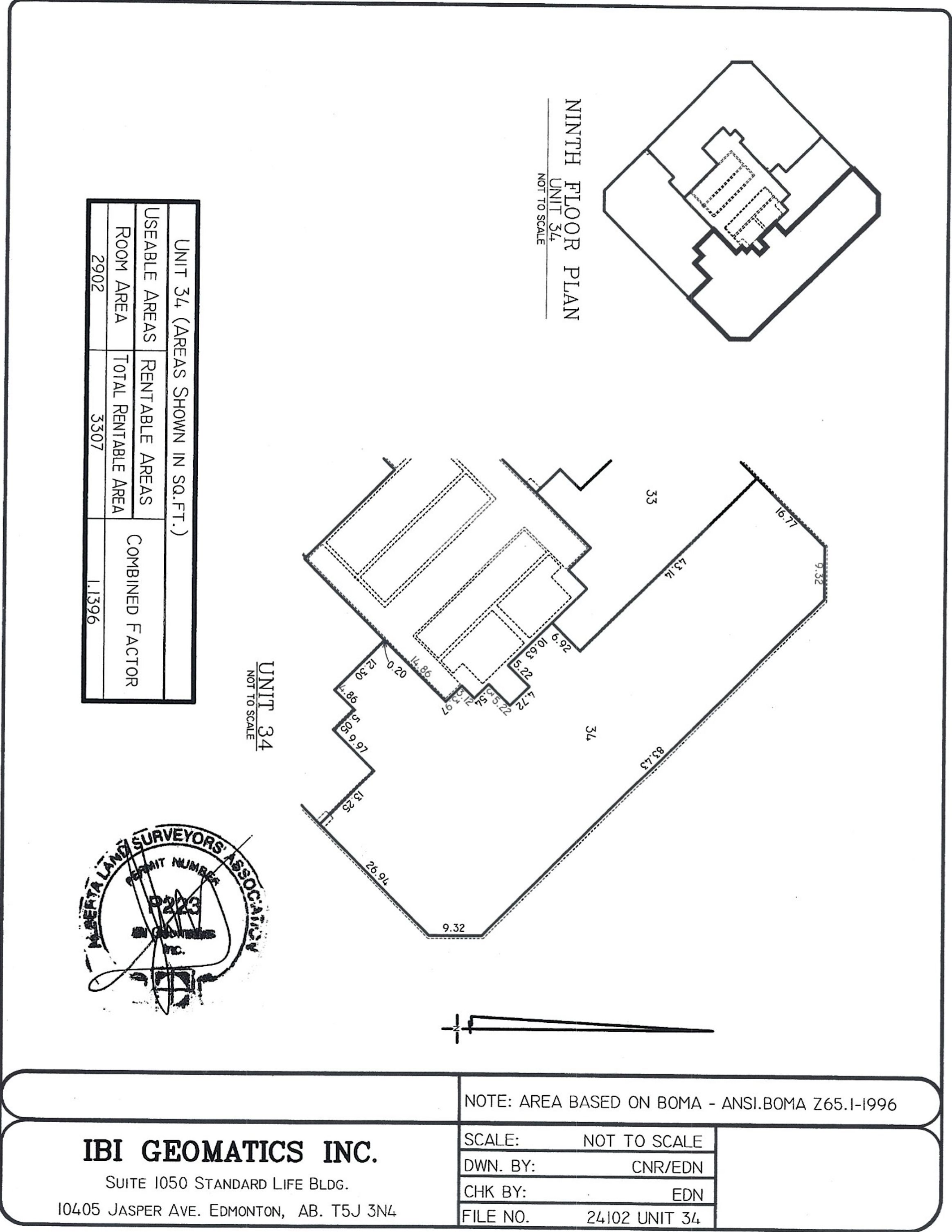 Suite 34 floor plan thumbnail