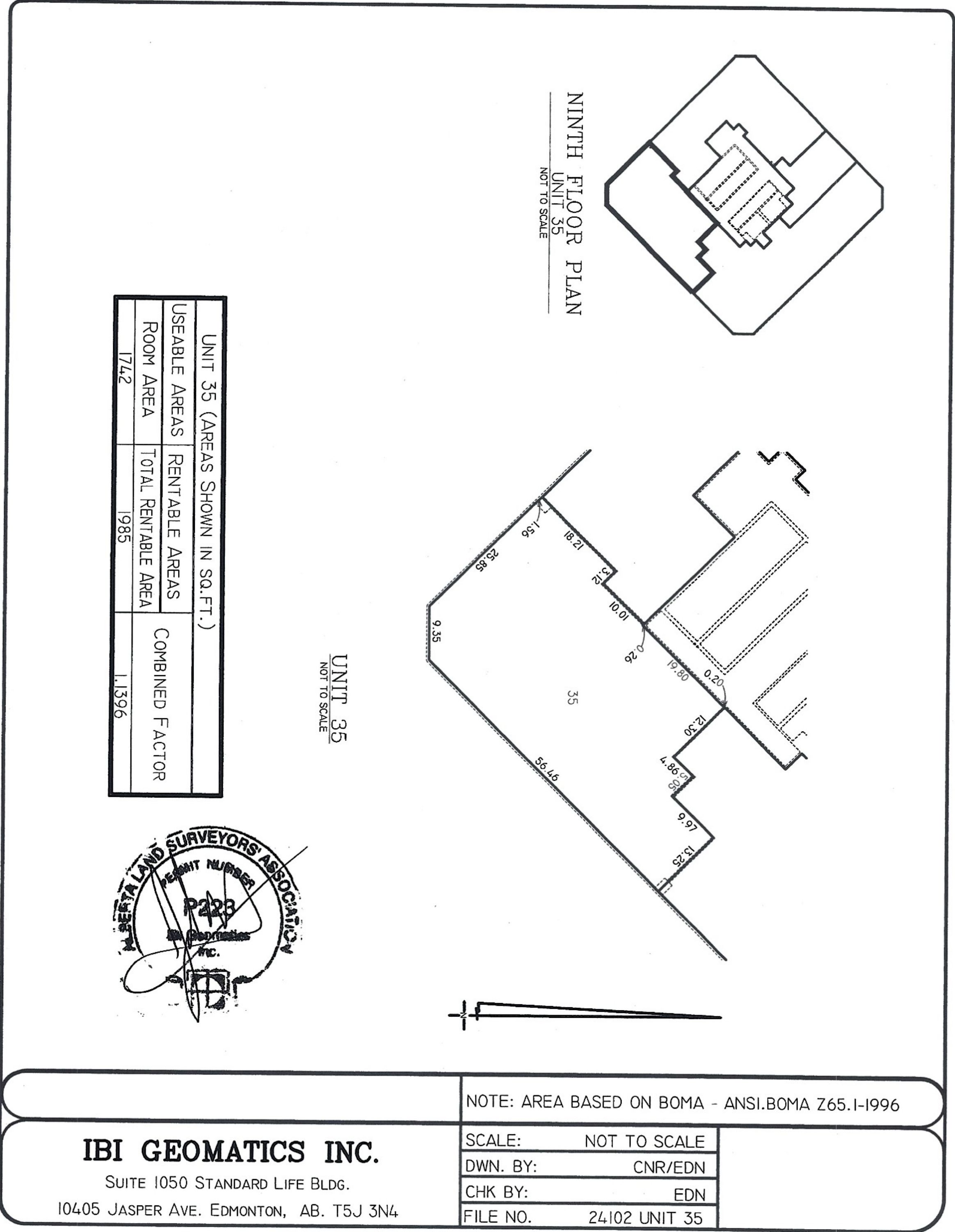 Suite 35 floor plan thumbnail