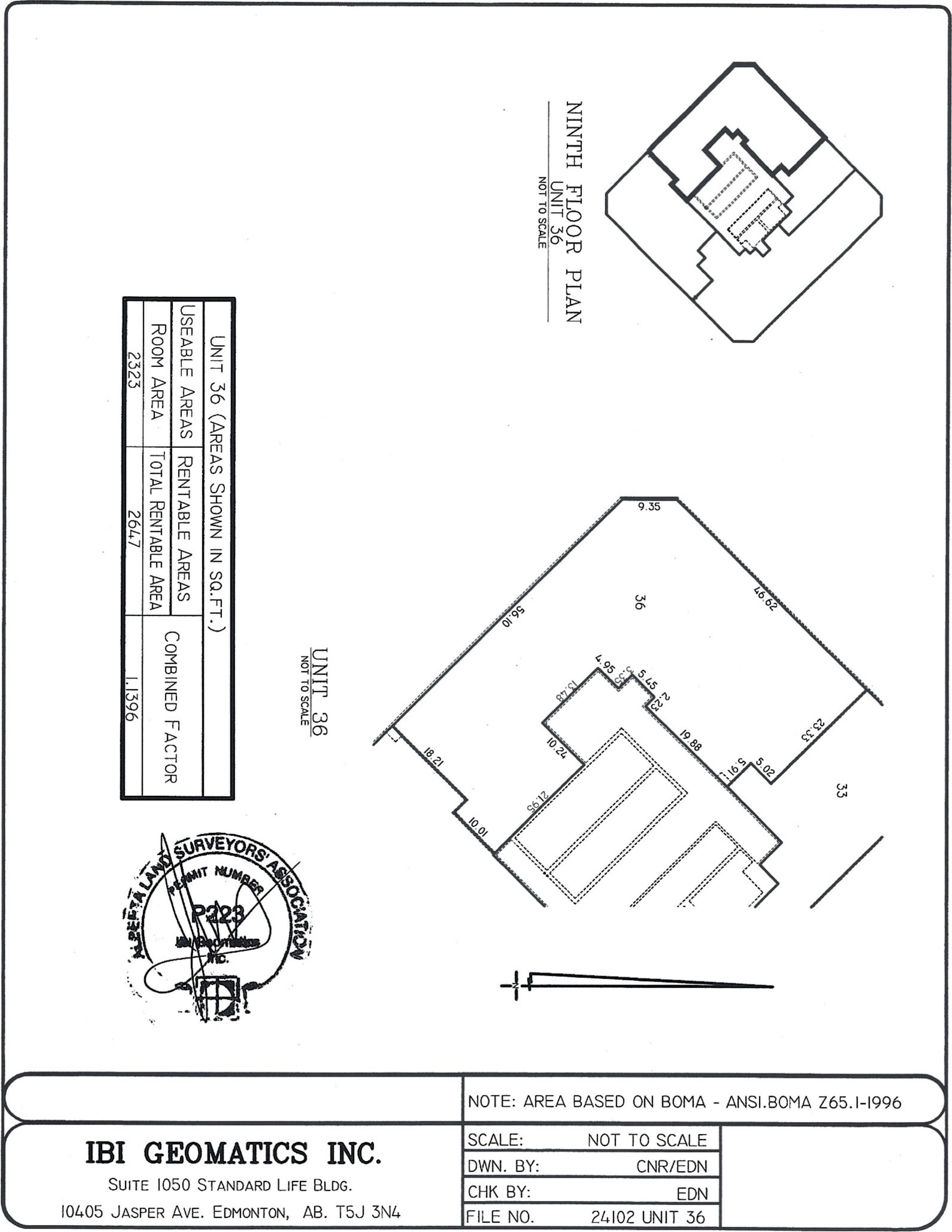 Suite 36 floor plan thumbnail