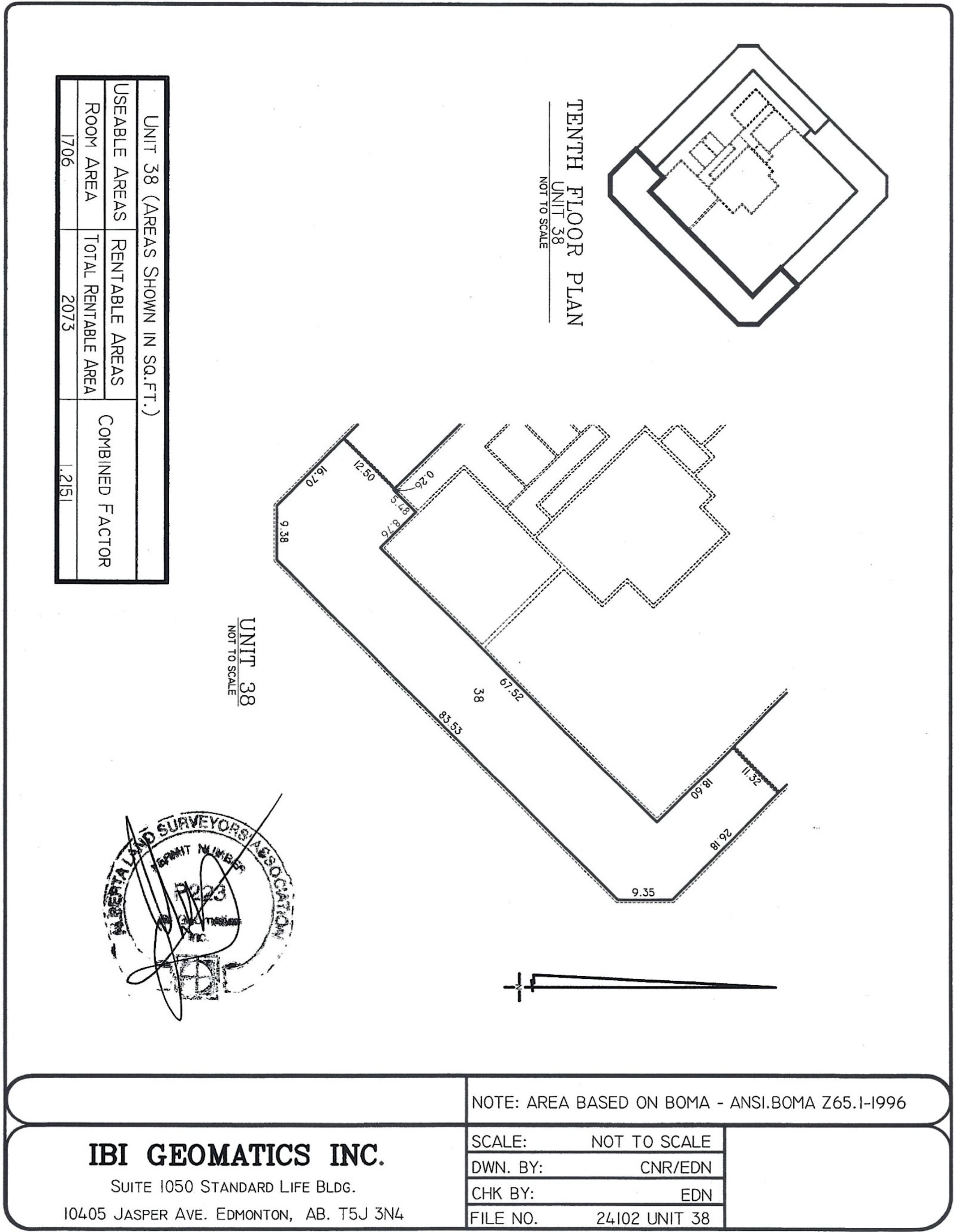 Suite 38 floor plan thumbnail