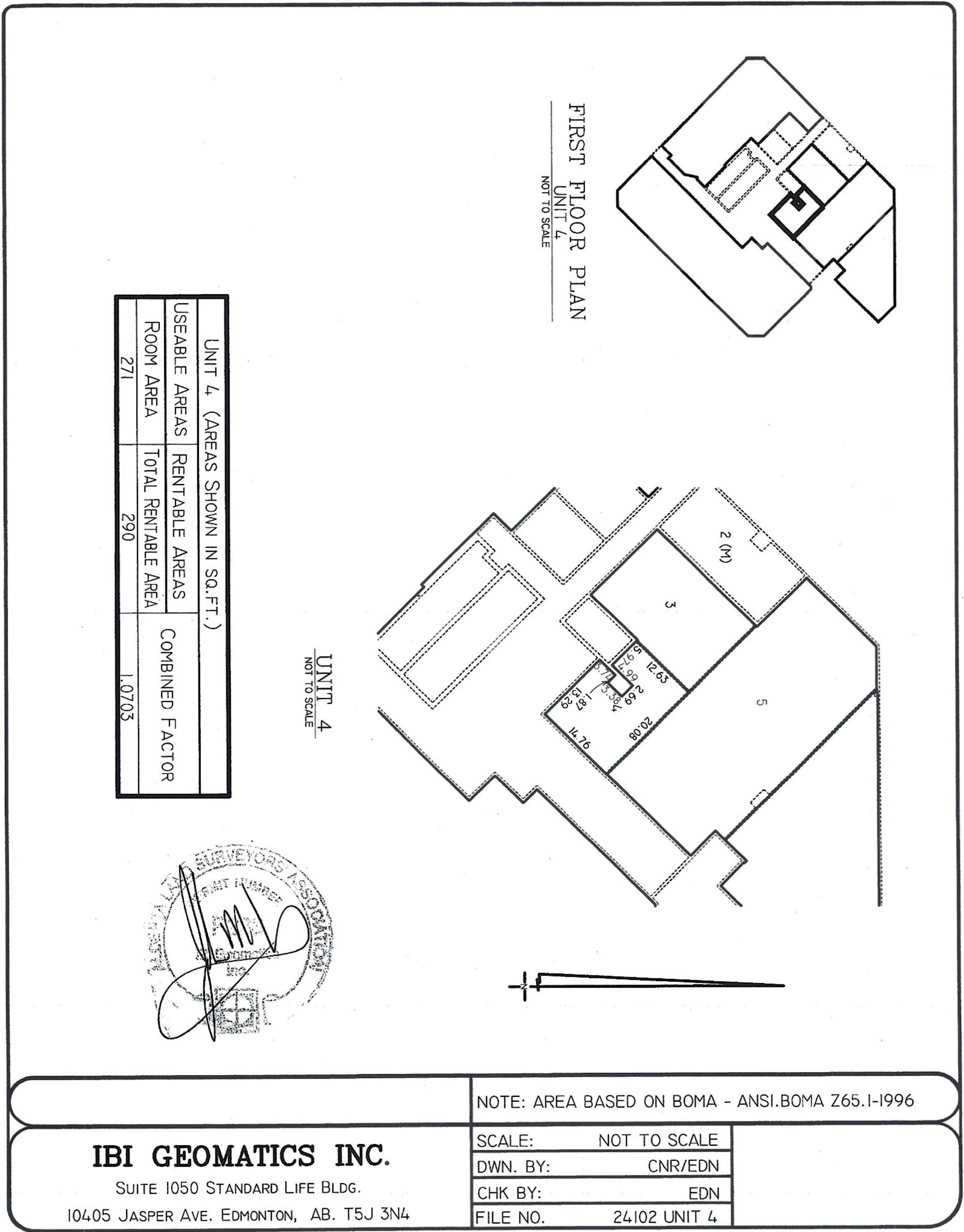 Suite 4 floor plan thumbnail