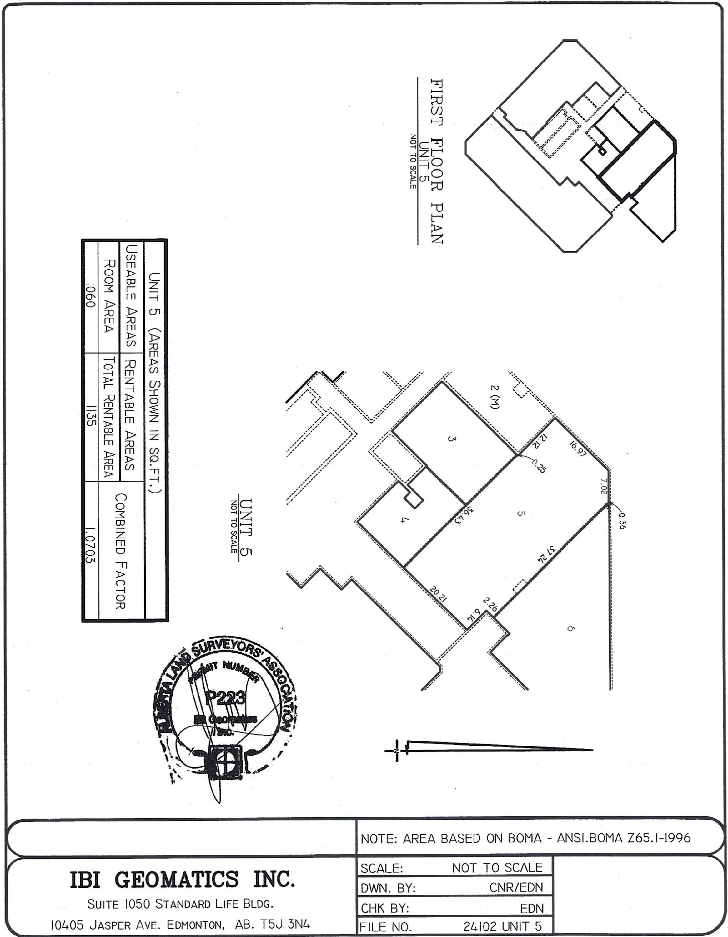 Suite 5 floor plan thumbnail