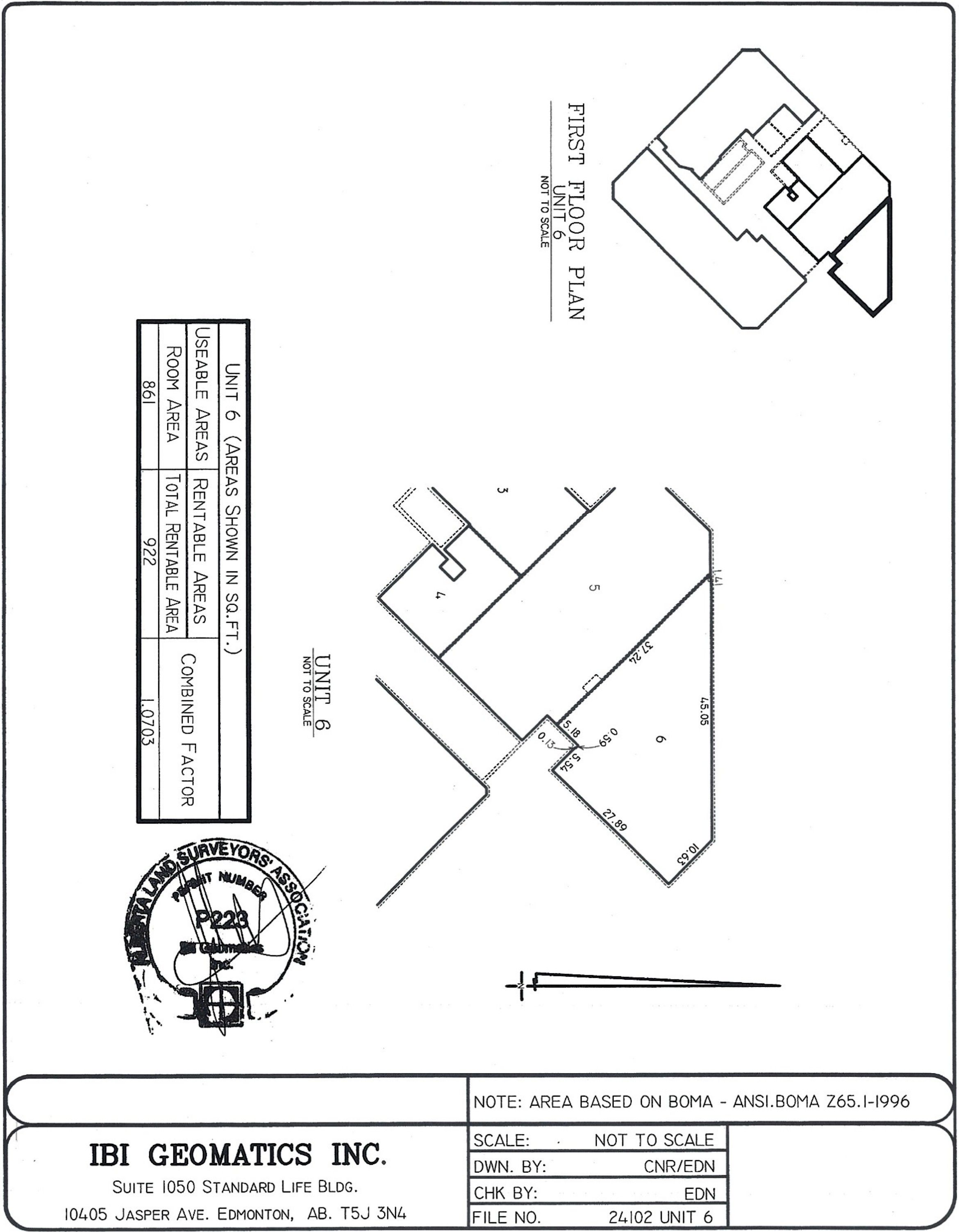 Suite 6 floor plan thumbnail